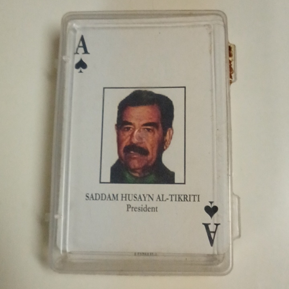 Iraq‎ most wanted playing cards - Picture 2 of 5